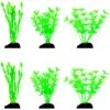 Penn-Plax Betta Size Plastic Fish Plant, Green, 6 Count -Plax Penn Shop 881470 MAIN. AC SS1800 V1688156336