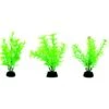 Penn-Plax 4-in Plastic Fish Plant, Green, 6 Count