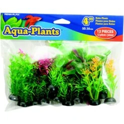 Penn-Plax 4-in Natural Betta Fish Plant, Multicolor, 12 Count -Plax Penn Shop 881582 PT8. AC SS1800 V1688391439