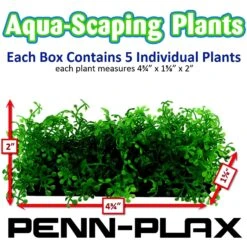 Penn-Plax Aqua-Scaping Green Bunch Fish Plant, Small, Green, 5 Count 9 Penn-Plax Aqua-Scaping Green Bunch Fish Plant, Small, Green, 5 Count -Plax Penn Shop 881638 PT2. AC SS1800 V1688154620