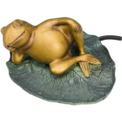 Aquascape Lazy Frog On Lily Pad Spitter Fish Aquarium Ornament 8 Aquascape Lazy Frog On Lily Pad Spitter Fish Aquarium Ornament -Plax Penn Shop 885710 PT2. AC SS1800 V1686329923