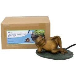 Aquascape Lazy Frog On Lily Pad Spitter Fish Aquarium Ornament 9 Aquascape Lazy Frog On Lily Pad Spitter Fish Aquarium Ornament -Plax Penn Shop 885710 PT3. AC SS1800 V1686338472