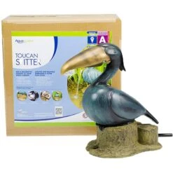 Aquascape Toucan Spitter Fish Aquarium Ornament -Plax Penn Shop 885806 PT3. AC SS1800 V1686331381
