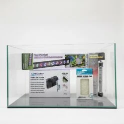 Lifegard Clear Glass Rimless Aquarium With HOF-3 Hang On Filter, 5-mm, 15-gal -Plax Penn Shop 890102 PT7. AC SS1800 V1690205648
