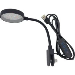 Lifegard Full Spectrum 2.5-in Clip-on USB LED Light, Black, 5-gal -Plax Penn Shop 890622 PT3. AC SS1800 V1686840893