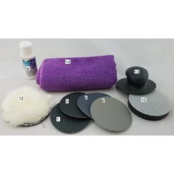 Lifegard Basic Scratch Removal Kit For Acrylic Aquariums, Black