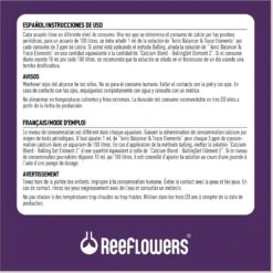 Reeflowers Ionic Balancer & Trace Elements D Part Balling Fish Aquarium Water Conditioner -Plax Penn Shop 892918 PT3. AC SS1800 V1688758991