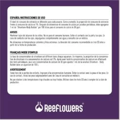 Reeflowers Strontium Blend Fish Aquarium Water Conditioner -Plax Penn Shop 892982 PT3. AC SS1800 V1688759853