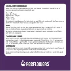 Reeflowers Coralline Algae Accelerator Fish Aquarium Water Conditioner -Plax Penn Shop 893046 PT3. AC SS1800 V1688759111