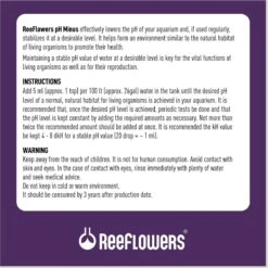 Reeflowers PH Minus Fish Aquarium Water Conditioner 11 Reeflowers PH Minus Fish Aquarium Water Conditioner -Plax Penn Shop 893262 PT2. AC SS1800 V1688759906