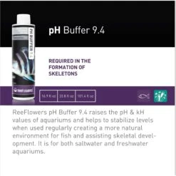 Reeflowers PH Buffer 9.4 Fish Aquarium Water Conditioner, 17-oz Bottle -Plax Penn Shop 893278 PT1. AC SS1800 V1688760635