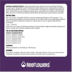 Reeflowers Aqua Plants Nitrate Balling Set I Fish Aquarium Water Conditioner -Plax Penn Shop 893310 PT2. AC SS1800 V1688759087