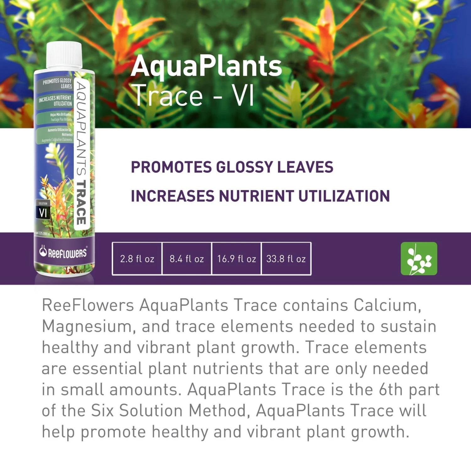 Reeflowers Aqua Plants Trace Balling Set VI Fish Aquarium Water Conditioner 4 Reeflowers Aqua Plants Trace Balling Set VI Fish Aquarium Water Conditioner - Image 2