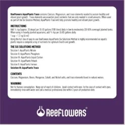 Reeflowers Aqua Plants Trace Balling Set VI Fish Aquarium Water Conditioner 12 Reeflowers Aqua Plants Trace Balling Set VI Fish Aquarium Water Conditioner -Plax Penn Shop 893438 PT2. AC SS1800 V1688759855