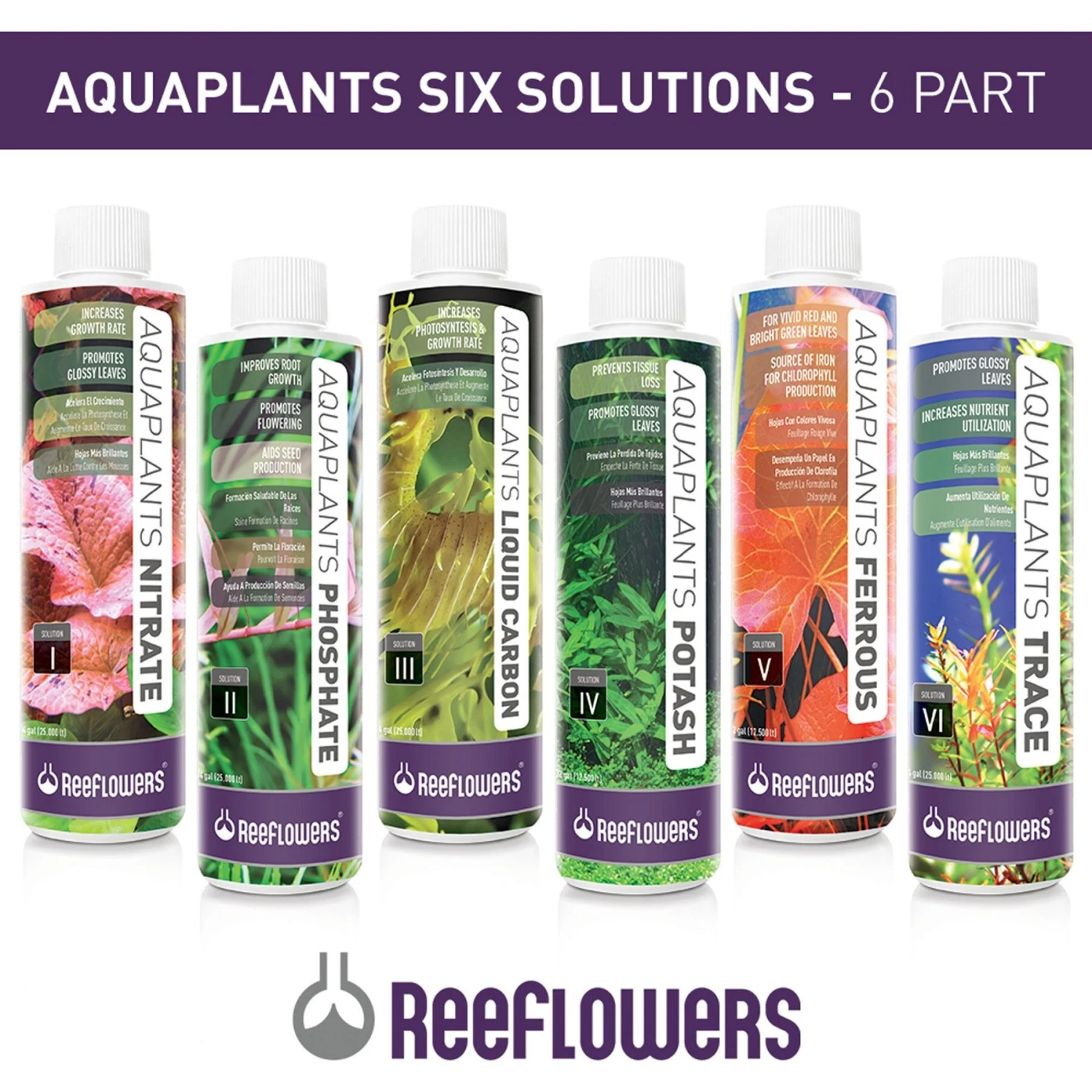 Reeflowers Aqua Plants Trace Balling Set VI Fish Aquarium Water Conditioner 9 Reeflowers Aqua Plants Trace Balling Set VI Fish Aquarium Water Conditioner - Image 7
