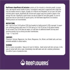 Reeflowers Aqua Plants All Inclusive Plant Fertilizer Fish Aquarium Water Conditioner -Plax Penn Shop 893470 PT2. AC SS1800 V1688761216