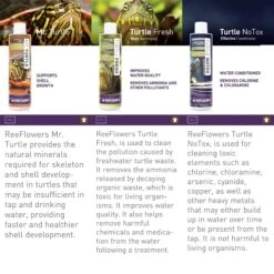 Reeflowers Mr. Turtle Fish Aquarium Water Conditioner, 2.9-oz Bottle 14 Reeflowers Mr. Turtle Fish Aquarium Water Conditioner, 2.9-oz Bottle -Plax Penn Shop 893582 PT5. AC SS1800 V1688757310