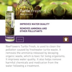 Reeflowers Turtle Fresh RemAmmonia Fish Aquarium Water Conditioner, 2.9-oz Bottle 10 Reeflowers Turtle Fresh RemAmmonia Fish Aquarium Water Conditioner, 2.9-oz Bottle -Plax Penn Shop 893598 PT1. AC SS1800 V1688749105