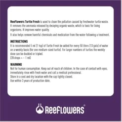 Reeflowers Turtle Fresh RemAmmonia Fish Aquarium Water Conditioner, 2.9-oz Bottle 11 Reeflowers Turtle Fresh RemAmmonia Fish Aquarium Water Conditioner, 2.9-oz Bottle -Plax Penn Shop 893598 PT2. AC SS1800 V1688761216