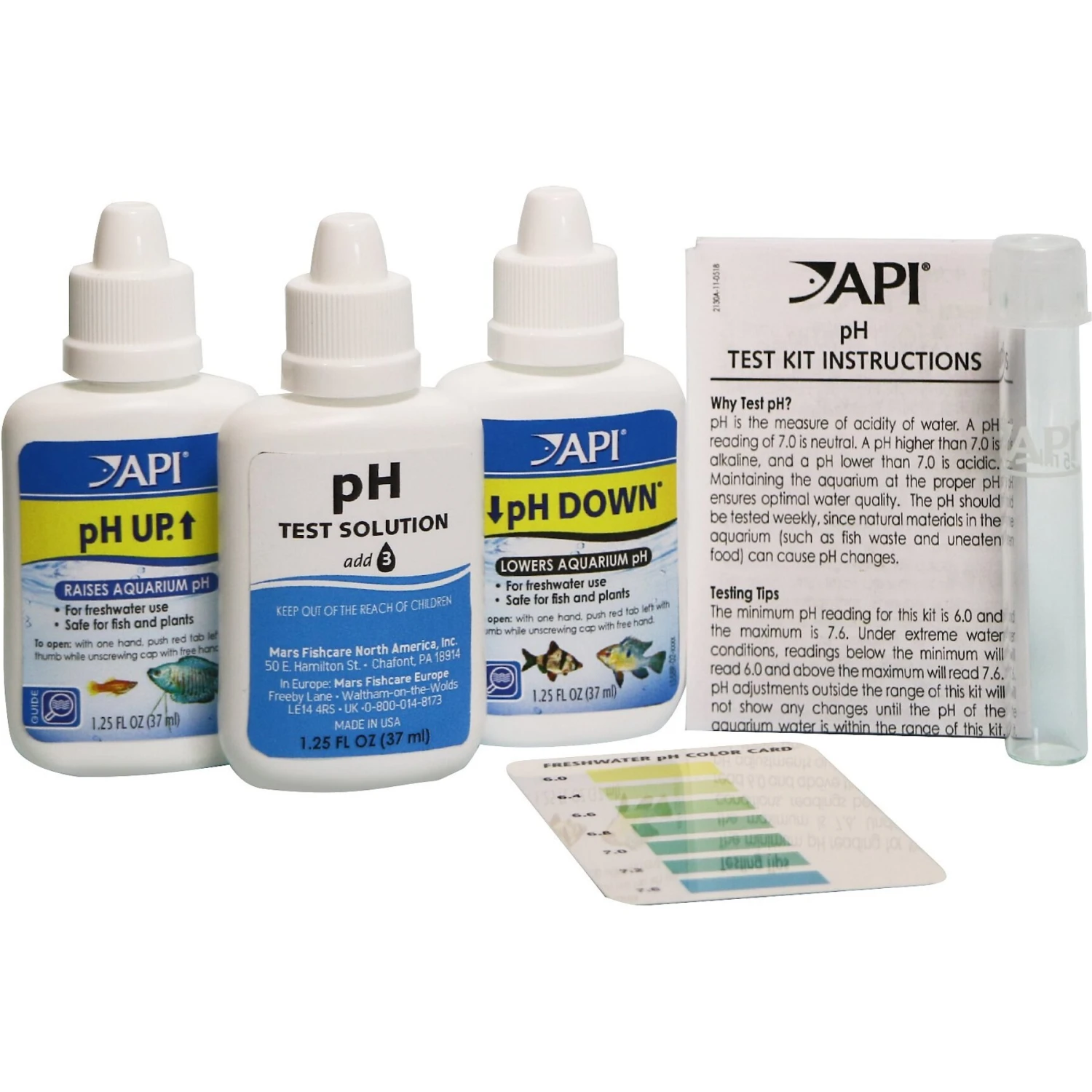 API PH Freshwater Aquarium Test & Adjuster Kit 5 API PH Freshwater Aquarium Test & Adjuster Kit - Image 3