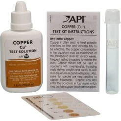 API Copper Cu+ Freshwater & Saltwater Aquarium Test Kit -Plax Penn Shop 94364 PT3. AC SS1800 V1570549624