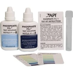 API Phosphate PO4 Freshwater & Saltwater Aquarium Test Kit -Plax Penn Shop 94371 PT3. AC SS1800 V1570549688