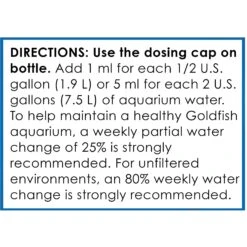 API Goldfish Protect Aquarium Water Conditioner -Plax Penn Shop 94378 PT7. AC SS1800 V1570549932