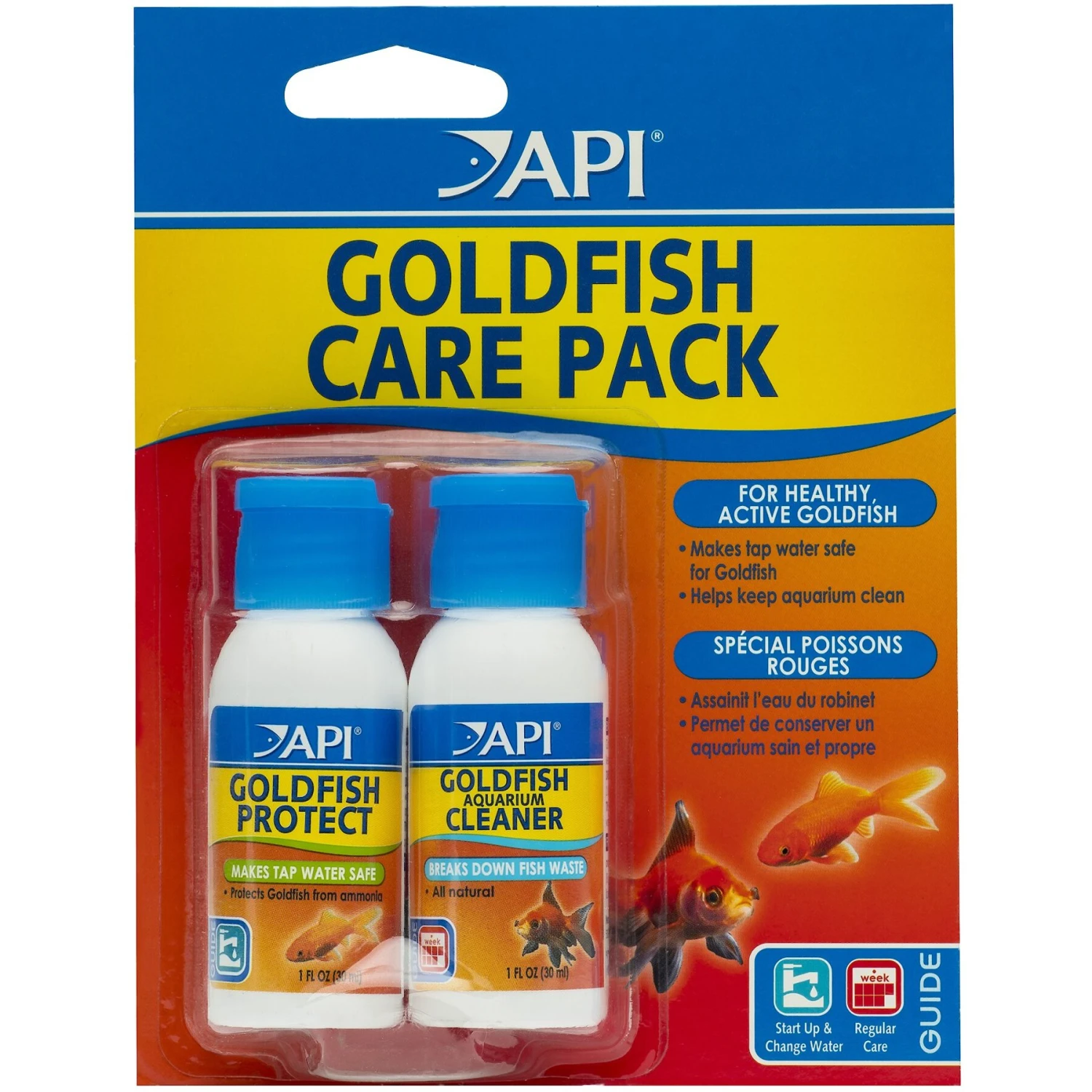 API Goldfish Care Pack Aquarium Water Conditioner 3 API Goldfish Care Pack Aquarium Water Conditioner