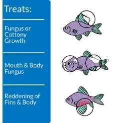 API Pimafix Freshwater & Saltwater Fish Fungal Infection Remedy -Plax Penn Shop 94564 PT3. AC SS1800 V1570552922