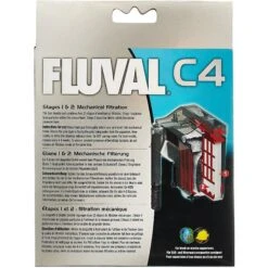 Fluval C4 Poly/Foam Pad Filter Media -Plax Penn Shop 96563 PT1. AC SS1800 V1489185546