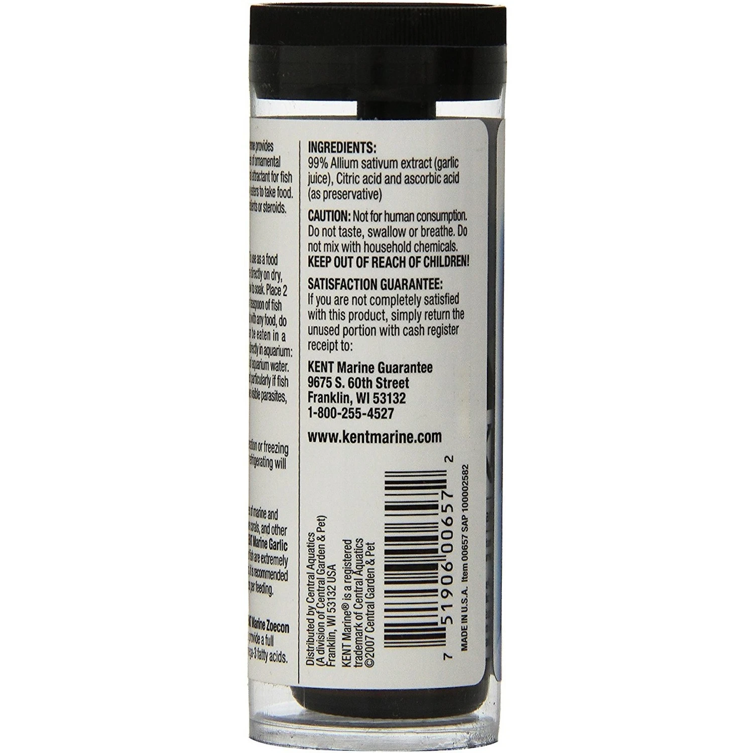 Kent Marine Garlic Xtreme Fish Attractant & Supplement 4 Kent Marine Garlic Xtreme Fish Attractant & Supplement - Image 2