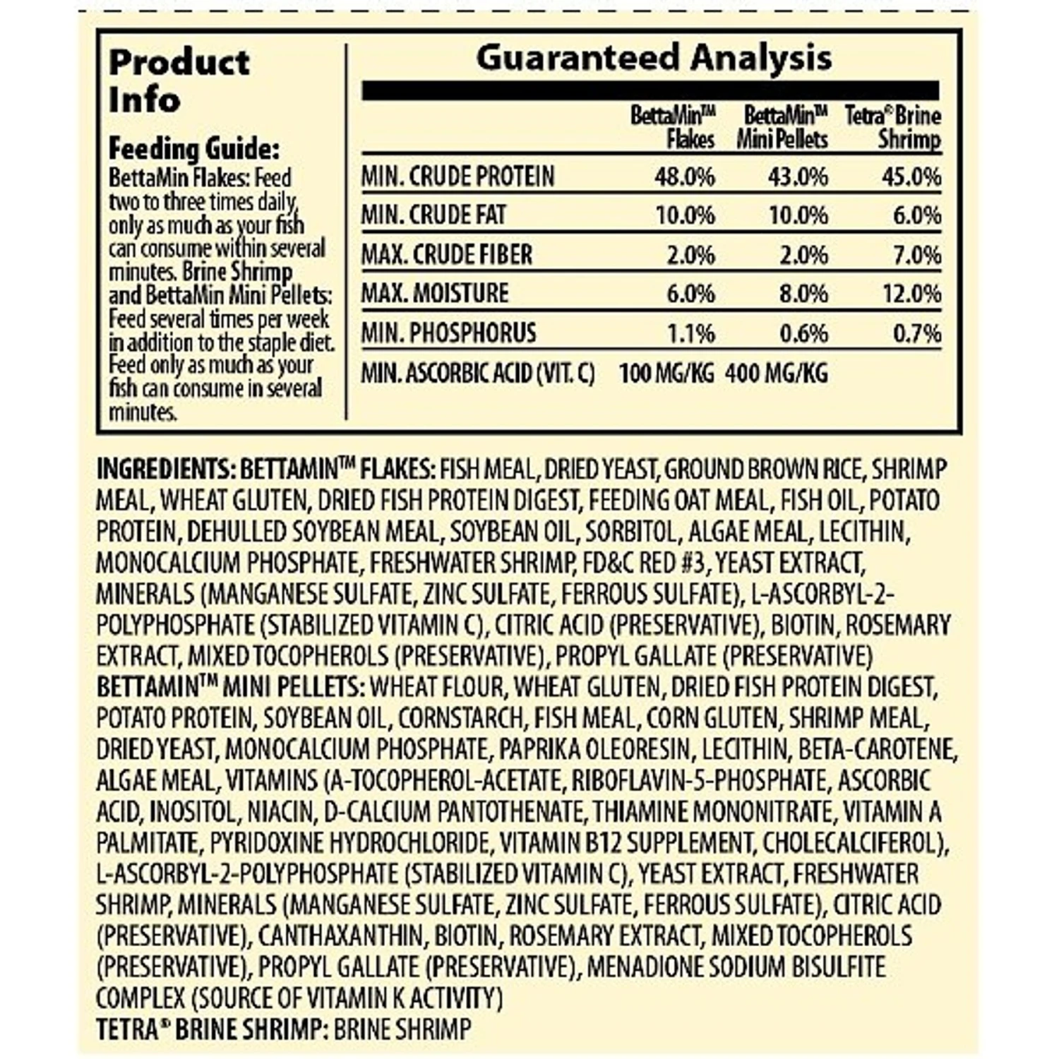 Tetra Betta 3-in-1 Select-A-Food Fish Food 7 Tetra Betta 3-in-1 Select-A-Food Fish Food - Image 5