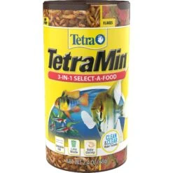TetraMin 3 In 1 Flakes, Treats & Granules Fish Food