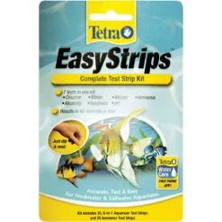 Tetra EasyStrips Complete Freshwater & Saltwater Aquarium Test Strips