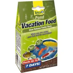 Tetra Pond Vacation Food Slow Release Feeder Block Fish Food