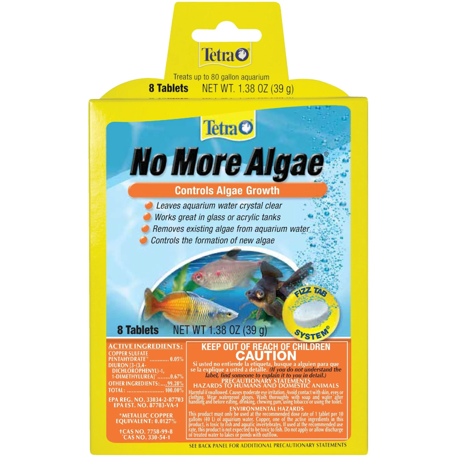 Tetra No More Algae Controls Algae Growth For Water Clarity 3 Tetra No More Algae Controls Algae Growth For Water Clarity