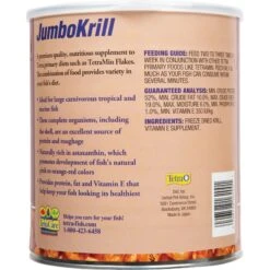 Tetra JumboKrill Freeze-Dried Shrimp Freshwater & Saltwater Fish Treats 8 Tetra JumboKrill Freeze-Dried Shrimp Freshwater & Saltwater Fish Treats -Plax Penn Shop 98355 PT1. AC SS1800 V1607567827