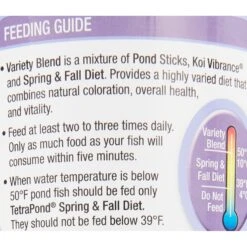 Tetra Pond Variety Blend Color & Vitality Enhancing Koi & Goldfish Fish Food -Plax Penn Shop 98378 PT4. AC SS1800 V1505934933