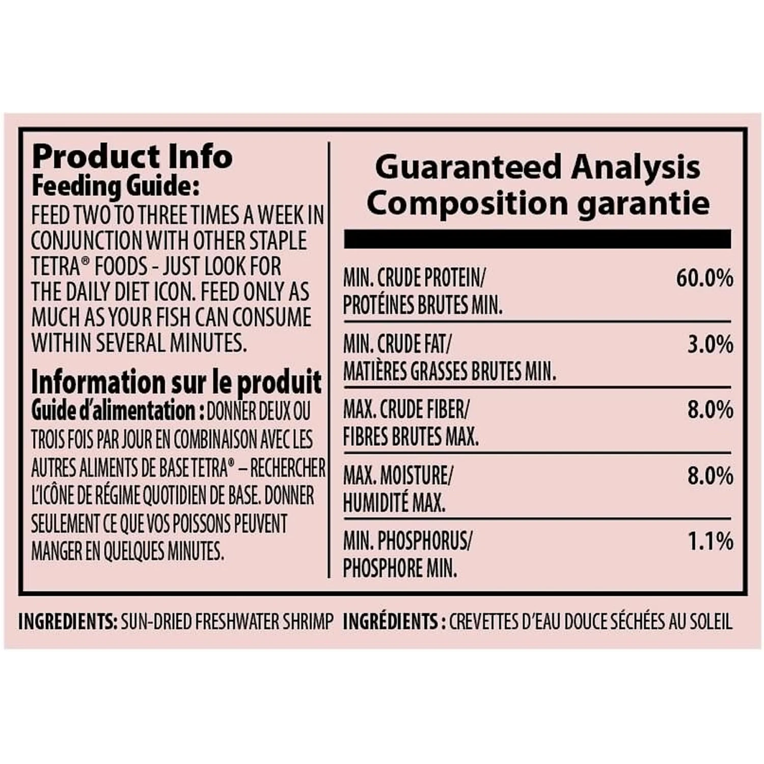 Tetra RiverShrimp Sun Dried Krill Freshwater & Saltwater Fish Treats 9 Tetra RiverShrimp Sun Dried Krill Freshwater & Saltwater Fish Treats - Image 7