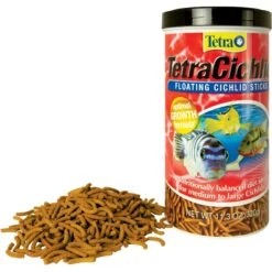 Tetra Cichlid Floating Cichlid Sticks Fish Food -Plax Penn Shop 98482 PT4. AC SS1800 V1607562134