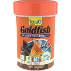 TetraFin Flakes Goldfish Food